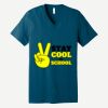 Unisex Jersey Short Sleeve V Neck Tee Thumbnail