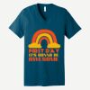 Unisex Jersey Short Sleeve V Neck Tee Thumbnail