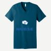 Unisex Jersey Short Sleeve V Neck Tee Thumbnail