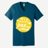 Unisex Jersey Short Sleeve V Neck Tee Thumbnail