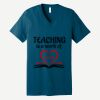 Unisex Jersey Short Sleeve V Neck Tee Thumbnail