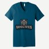 Unisex Jersey Short Sleeve V Neck Tee Thumbnail