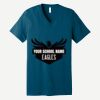 Unisex Jersey Short Sleeve V Neck Tee Thumbnail