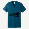 Unisex Jersey Short Sleeve V Neck Tee Thumbnail