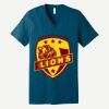 Unisex Jersey Short Sleeve V Neck Tee Thumbnail