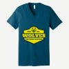 Unisex Jersey Short Sleeve V Neck Tee Thumbnail
