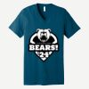 Unisex Jersey Short Sleeve V Neck Tee Thumbnail