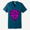 Unisex Jersey Short Sleeve V Neck Tee Thumbnail