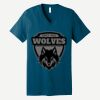 Unisex Jersey Short Sleeve V Neck Tee Thumbnail