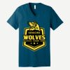 Unisex Jersey Short Sleeve V Neck Tee Thumbnail