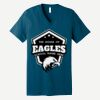 Unisex Jersey Short Sleeve V Neck Tee Thumbnail