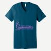 Unisex Jersey Short Sleeve V Neck Tee Thumbnail