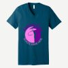Unisex Jersey Short Sleeve V Neck Tee Thumbnail
