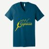 Unisex Jersey Short Sleeve V Neck Tee Thumbnail