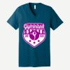 Unisex Jersey Short Sleeve V Neck Tee Thumbnail