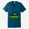 Unisex Jersey Short Sleeve V Neck Tee Thumbnail