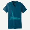 Unisex Jersey Short Sleeve V Neck Tee Thumbnail