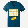 Unisex Jersey Short Sleeve V Neck Tee Thumbnail