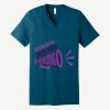 Unisex Jersey Short Sleeve V Neck Tee Thumbnail