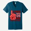 Unisex Jersey Short Sleeve V Neck Tee Thumbnail