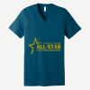 Unisex Jersey Short Sleeve V Neck Tee Thumbnail