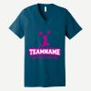 Unisex Jersey Short Sleeve V Neck Tee Thumbnail