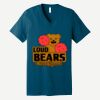 Unisex Jersey Short Sleeve V Neck Tee Thumbnail