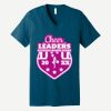 Unisex Jersey Short Sleeve V Neck Tee Thumbnail