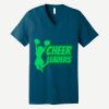 Unisex Jersey Short Sleeve V Neck Tee Thumbnail