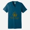 Unisex Jersey Short Sleeve V Neck Tee Thumbnail