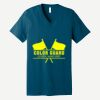 Unisex Jersey Short Sleeve V Neck Tee Thumbnail