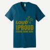 Unisex Jersey Short Sleeve V Neck Tee Thumbnail