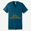 Unisex Jersey Short Sleeve V Neck Tee Thumbnail