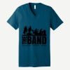 Unisex Jersey Short Sleeve V Neck Tee Thumbnail