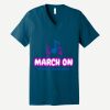 Unisex Jersey Short Sleeve V Neck Tee Thumbnail