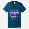 Unisex Jersey Short Sleeve V Neck Tee Thumbnail