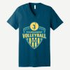 Unisex Jersey Short Sleeve V Neck Tee Thumbnail