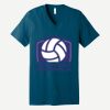 Unisex Jersey Short Sleeve V Neck Tee Thumbnail