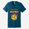Unisex Jersey Short Sleeve V Neck Tee Thumbnail