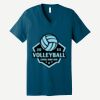 Unisex Jersey Short Sleeve V Neck Tee Thumbnail