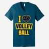 Unisex Jersey Short Sleeve V Neck Tee Thumbnail