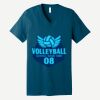 Unisex Jersey Short Sleeve V Neck Tee Thumbnail