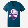 Unisex Jersey Short Sleeve V Neck Tee Thumbnail