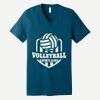 Unisex Jersey Short Sleeve V Neck Tee Thumbnail