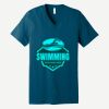 Unisex Jersey Short Sleeve V Neck Tee Thumbnail