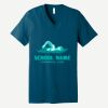 Unisex Jersey Short Sleeve V Neck Tee Thumbnail