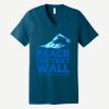 Unisex Jersey Short Sleeve V Neck Tee Thumbnail
