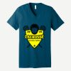 Unisex Jersey Short Sleeve V Neck Tee Thumbnail