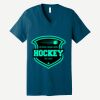 Unisex Jersey Short Sleeve V Neck Tee Thumbnail