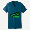 Unisex Jersey Short Sleeve V Neck Tee Thumbnail